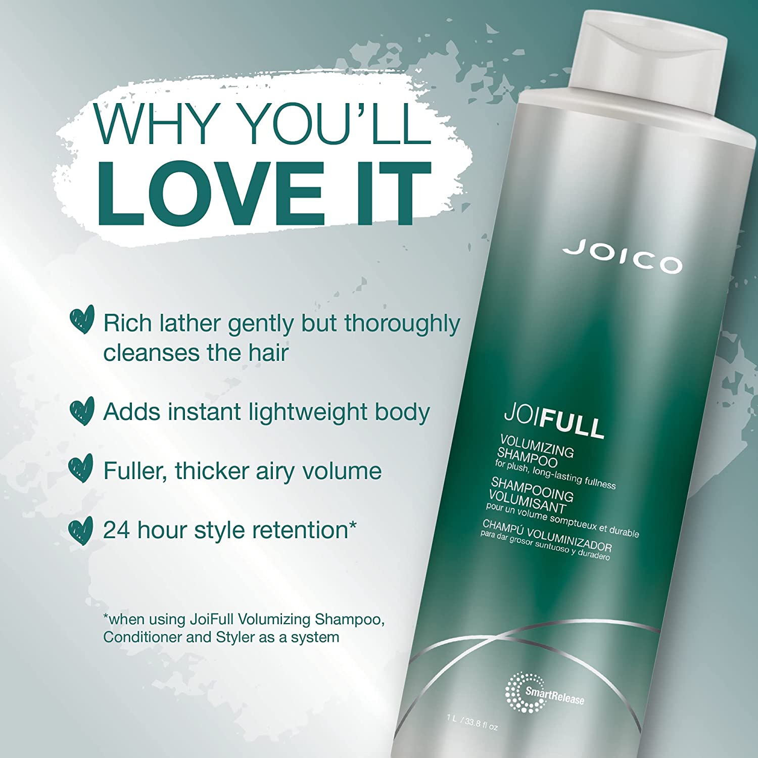 Shampoo Joico Joifull Volumizing 1l 0697